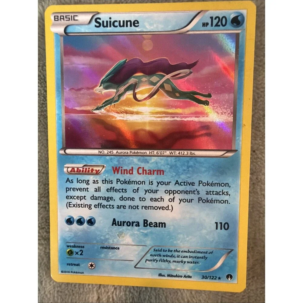 Suicune 30/122 Breakpoint Holo